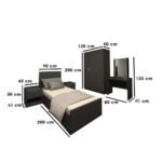 ⁦غرفة اطفال - شبابى خشب كونتر ميلامين مستورد⁩ - الصورة ⁦2⁩