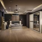 غرفة نوم مودرن خشب طبيعى كونتر ميلامين