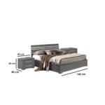 ⁦غرفة نوم  خشب كونتر ميلامين مستورد⁩ - الصورة ⁦2⁩