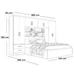 ⁦غرفة نوم تفصيل كونتر ميلامين مستورد⁩ - الصورة ⁦2⁩
