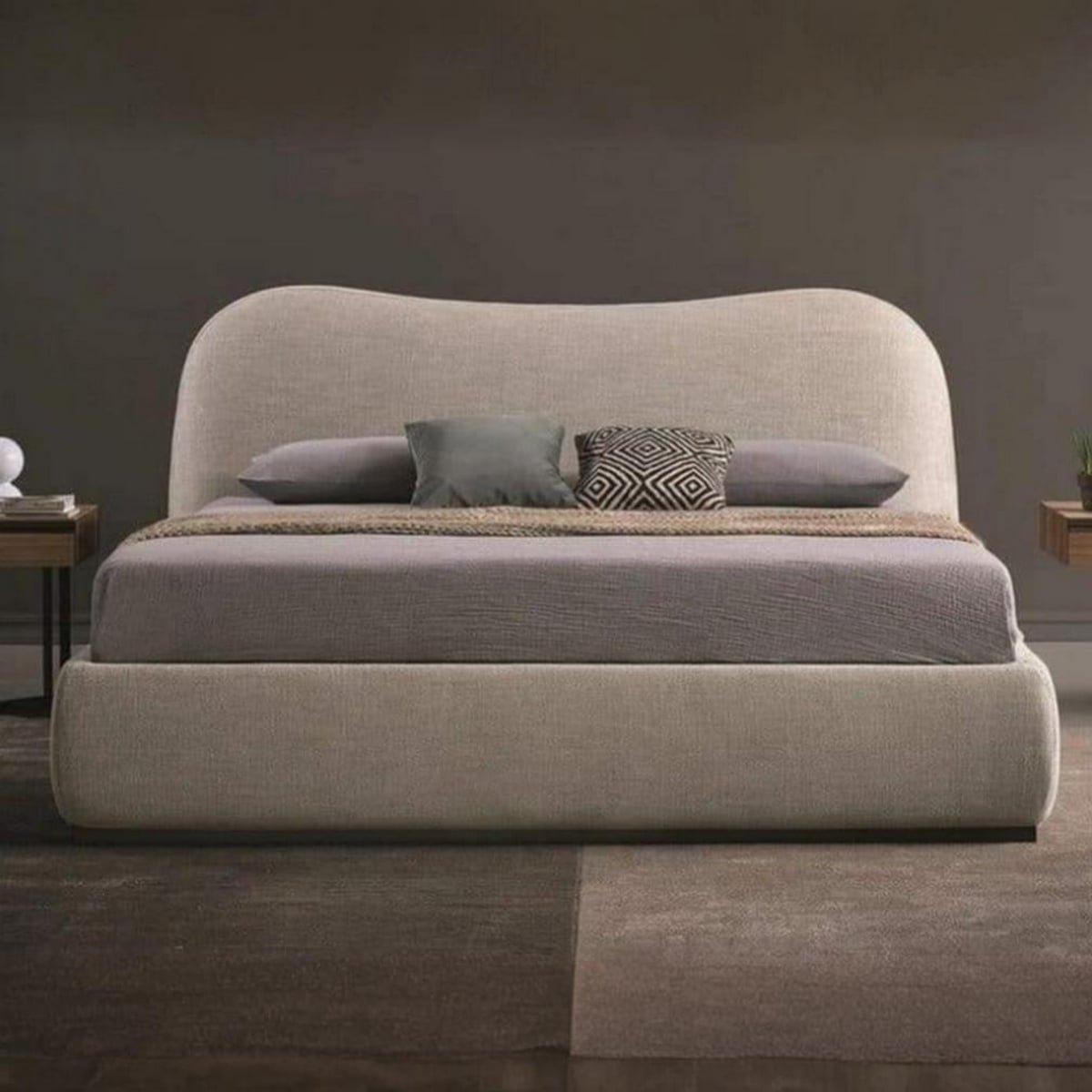 سرير 4199 سرير 180سم خشب طبيعى - الصورة 1