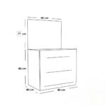 ⁦غرفة نوم خشب كونتر طبيعى⁩ - الصورة ⁦5⁩