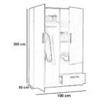 دولاب كونتر ميلامين مستورد - Image 2