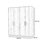 دولاب شبابى اطفال خشب كونتر ميلامين مستورد عالى الجوده