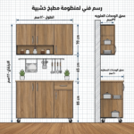 ⁦مطبخ صغير متعدد الاستخدام⁩ - الصورة ⁦2⁩